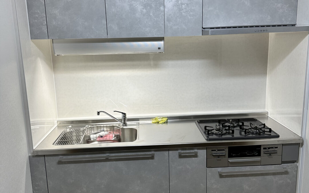 「キッチン04」クリナップ ラクエラ before after 