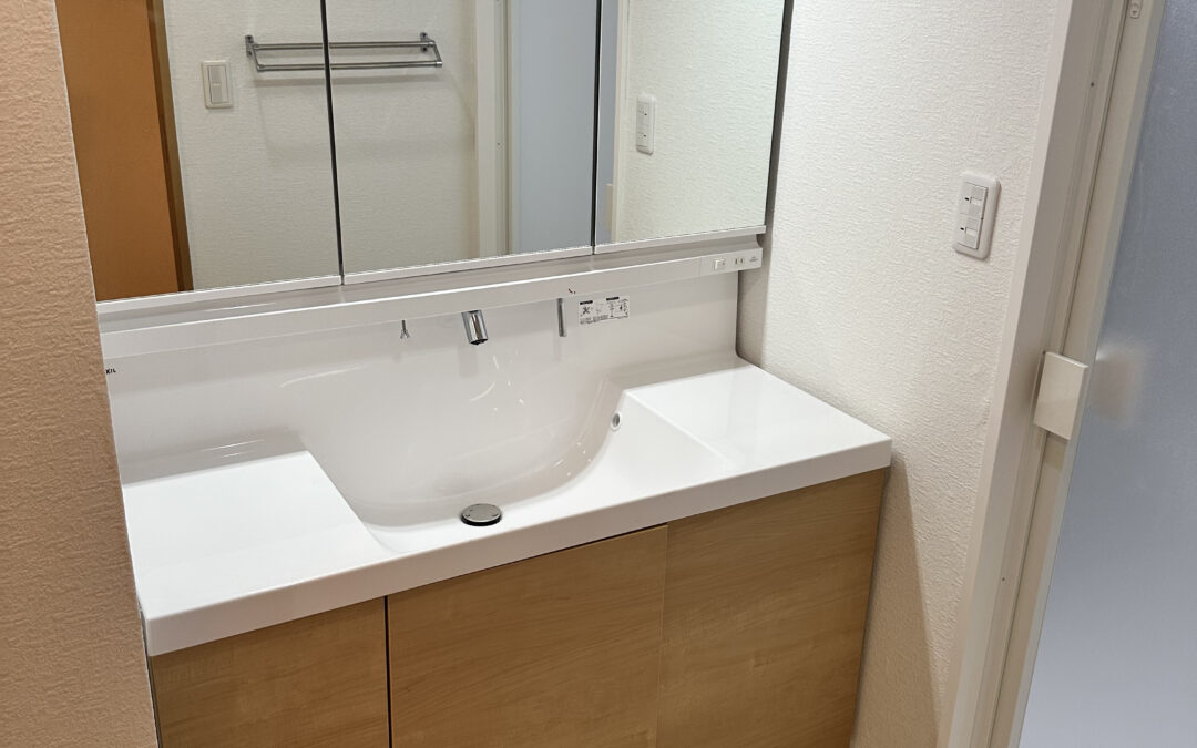 「洗面室02」LIXIL MV  before after 